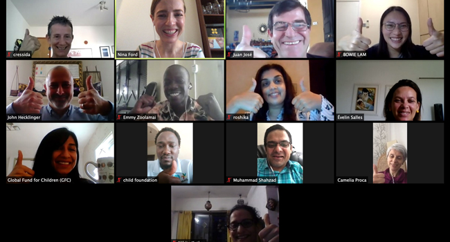 A screenshot of CEO Circle participants