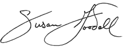 Susan Goodell Signature